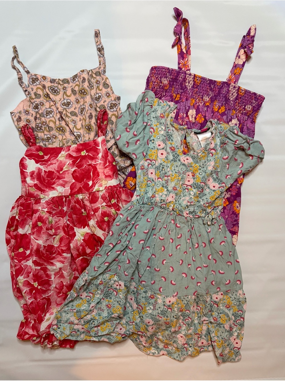 Girls Size 6/6x Floral Dress Romper 4 Piece Lot Bundle Vince Camuto, GAP